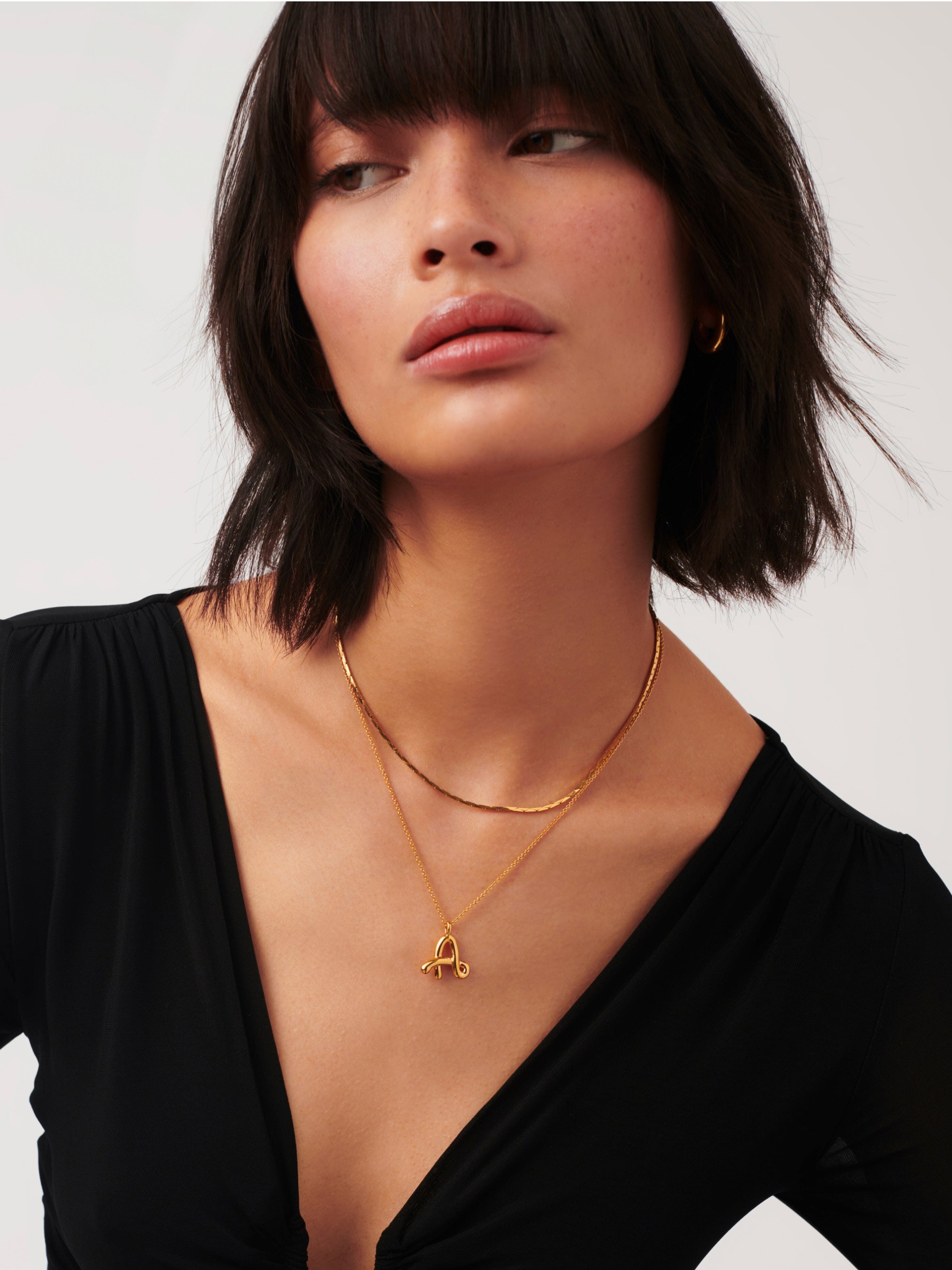 Lucy Williams Cobra Snake Chain Choker | 18k Gold Plated