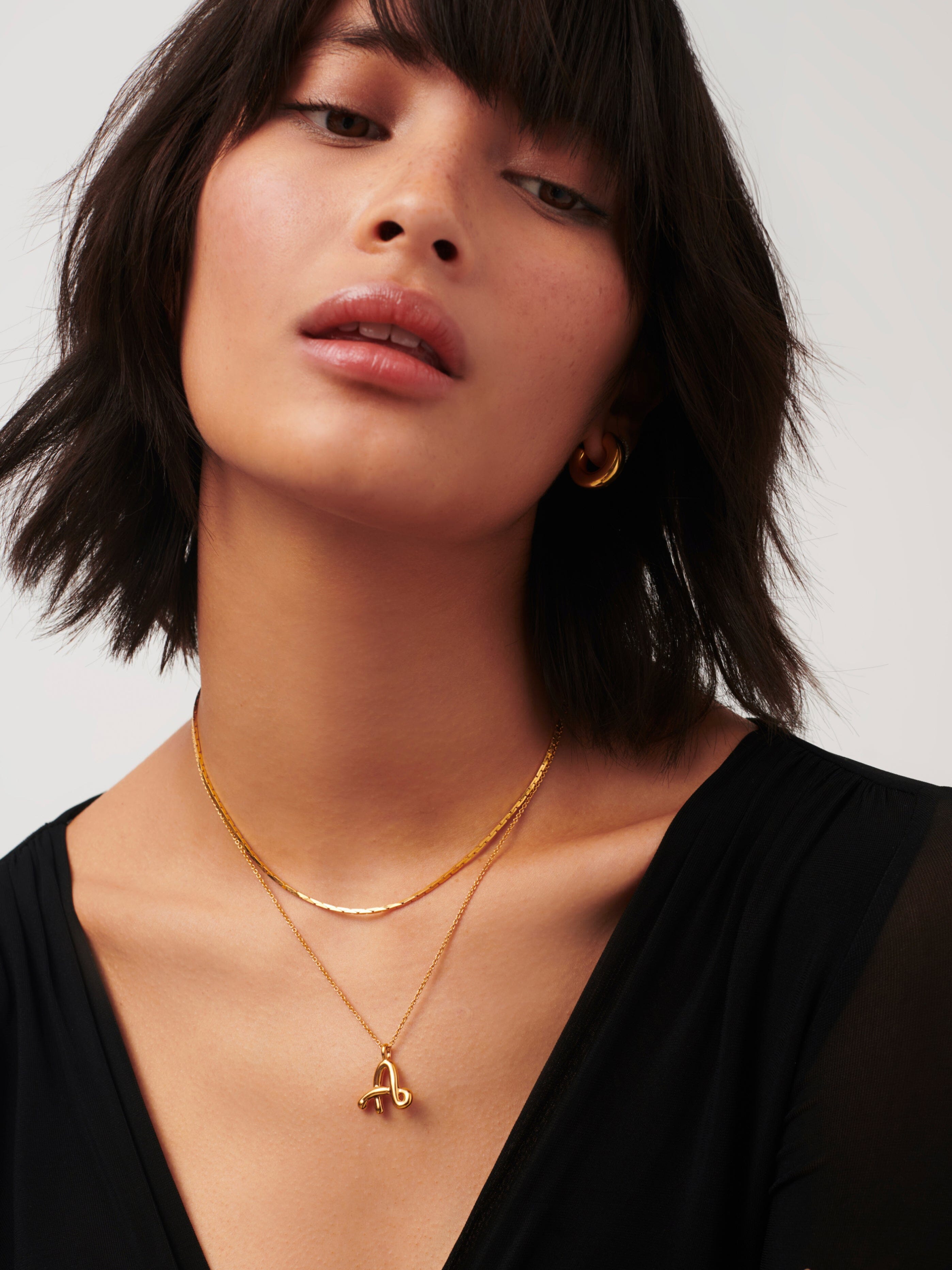 Lucy Williams Cobra Snake Chain Choker | 18k Gold Plated
