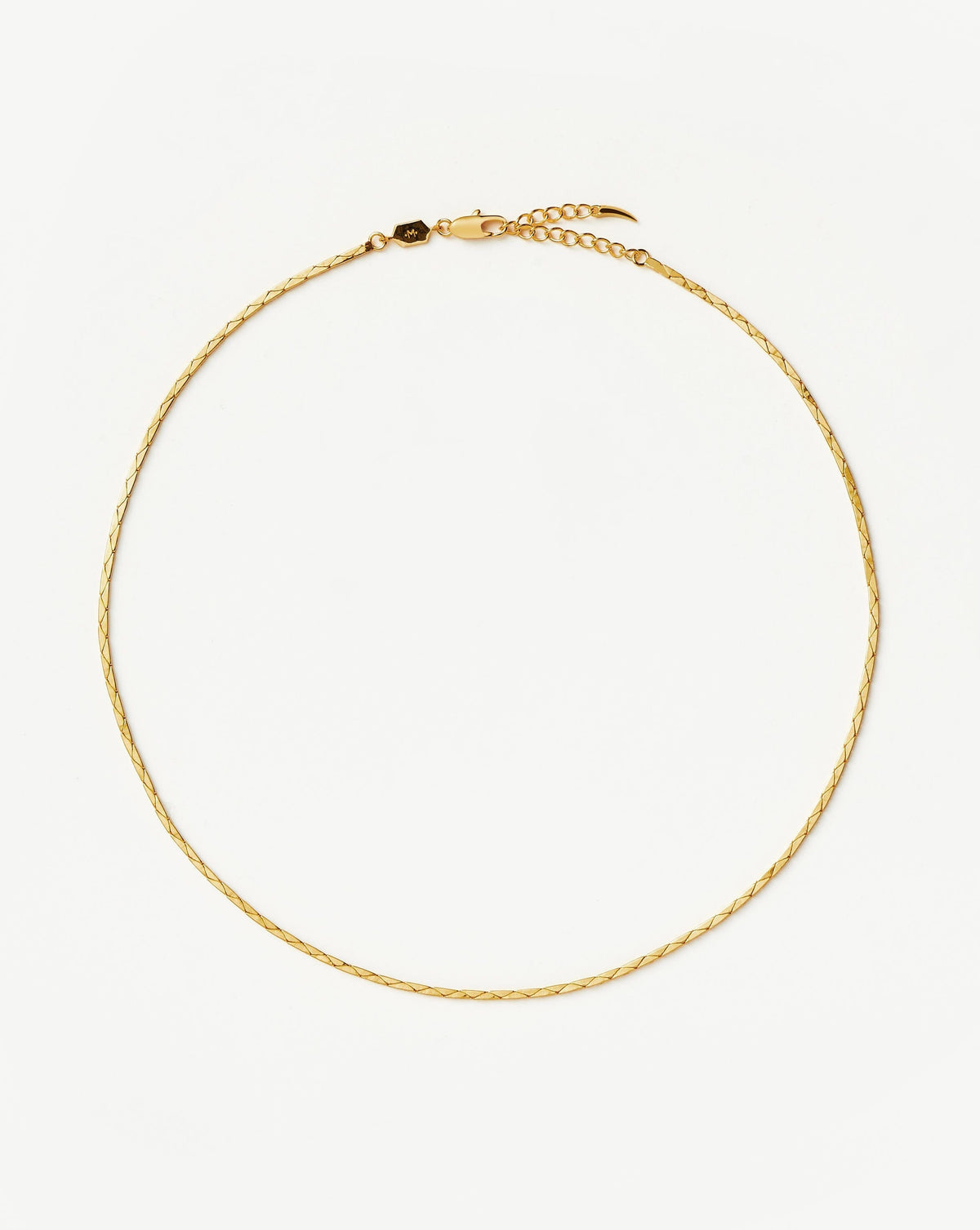 Lucy Williams Cobra Snake Chain Choker | 18k Gold Plated