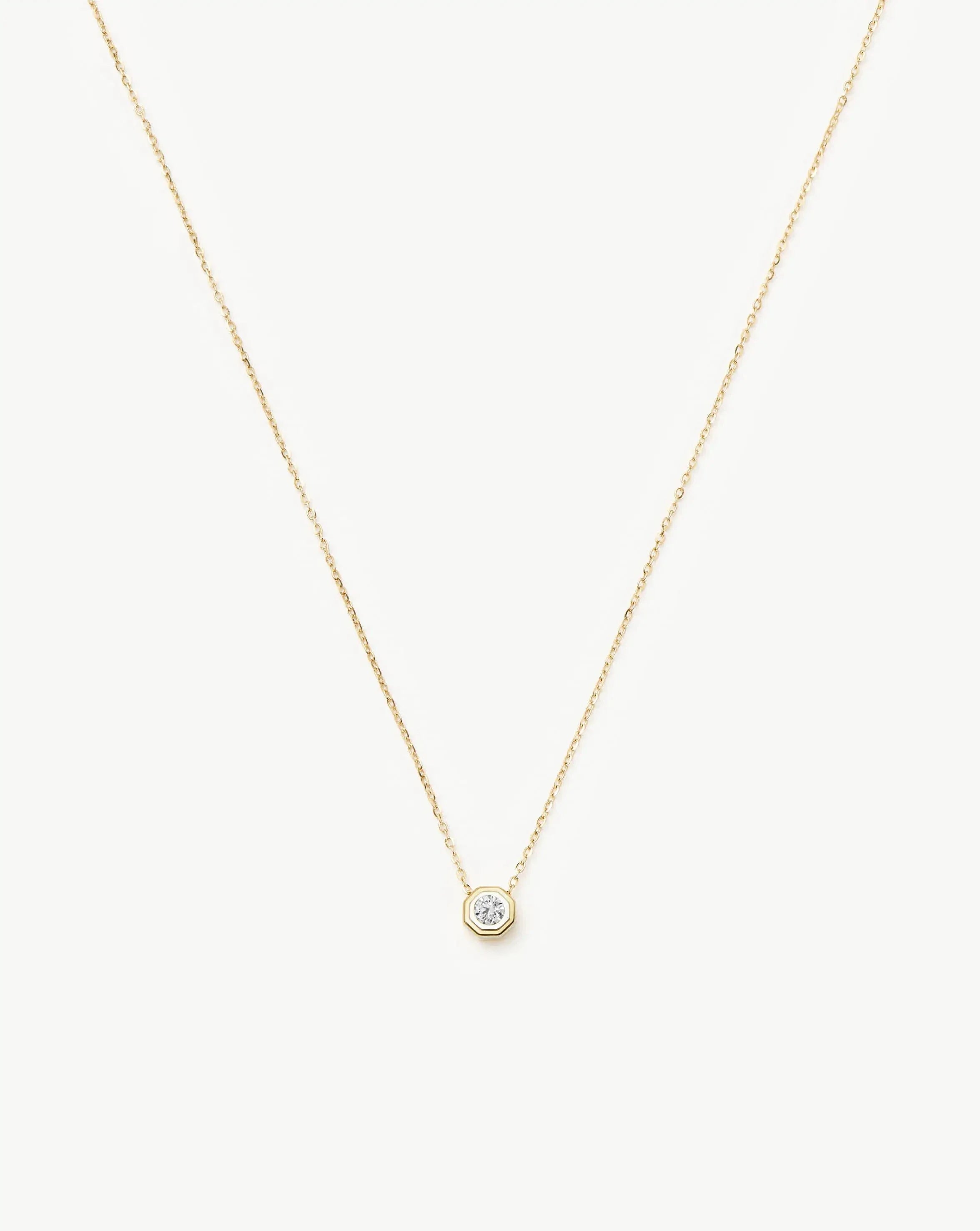 Lucy Williams Fine Diamond Pendant Necklace | 14k Solid Gold