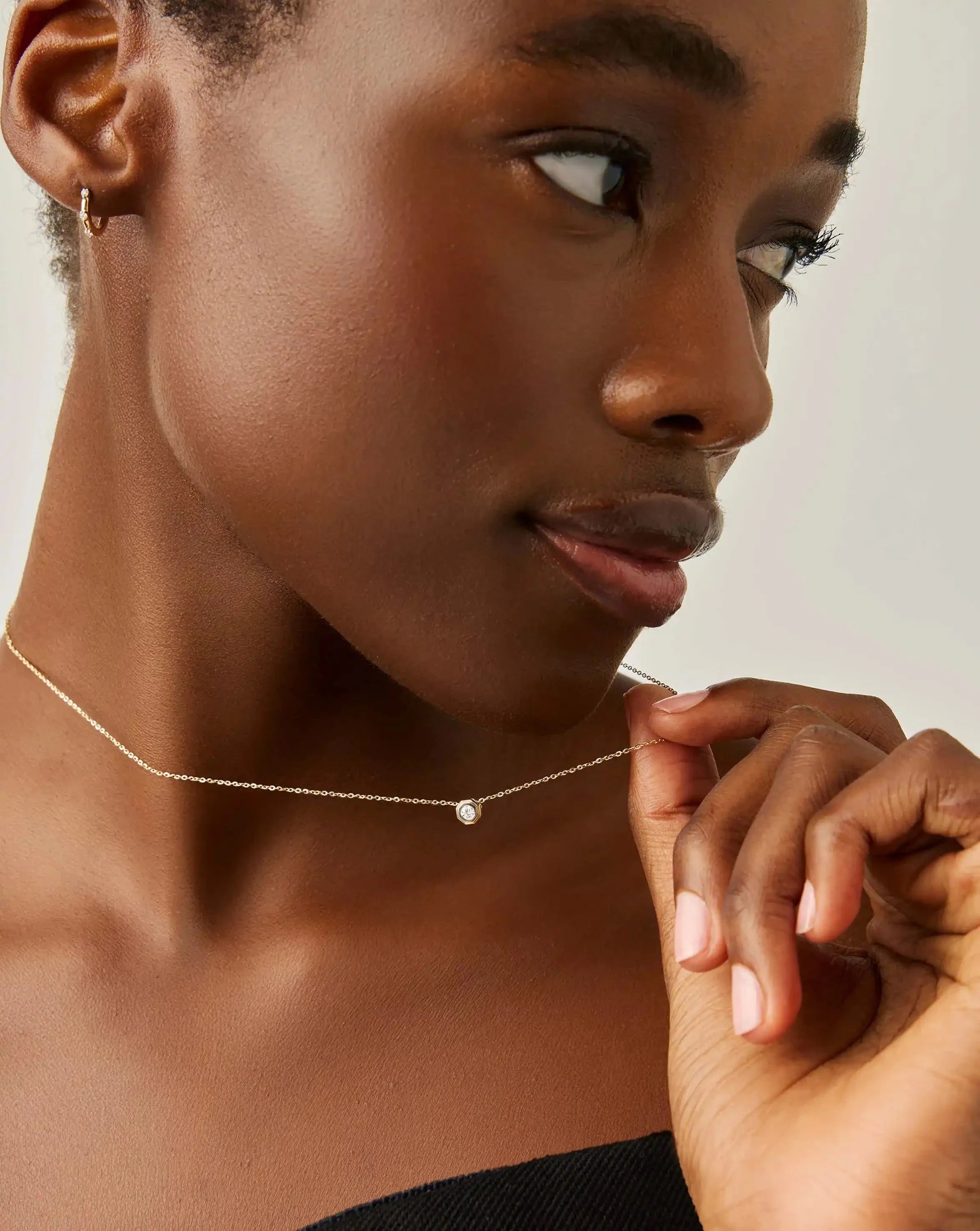 Lucy Williams Fine Diamond Pendant Necklace | 14k Solid Gold