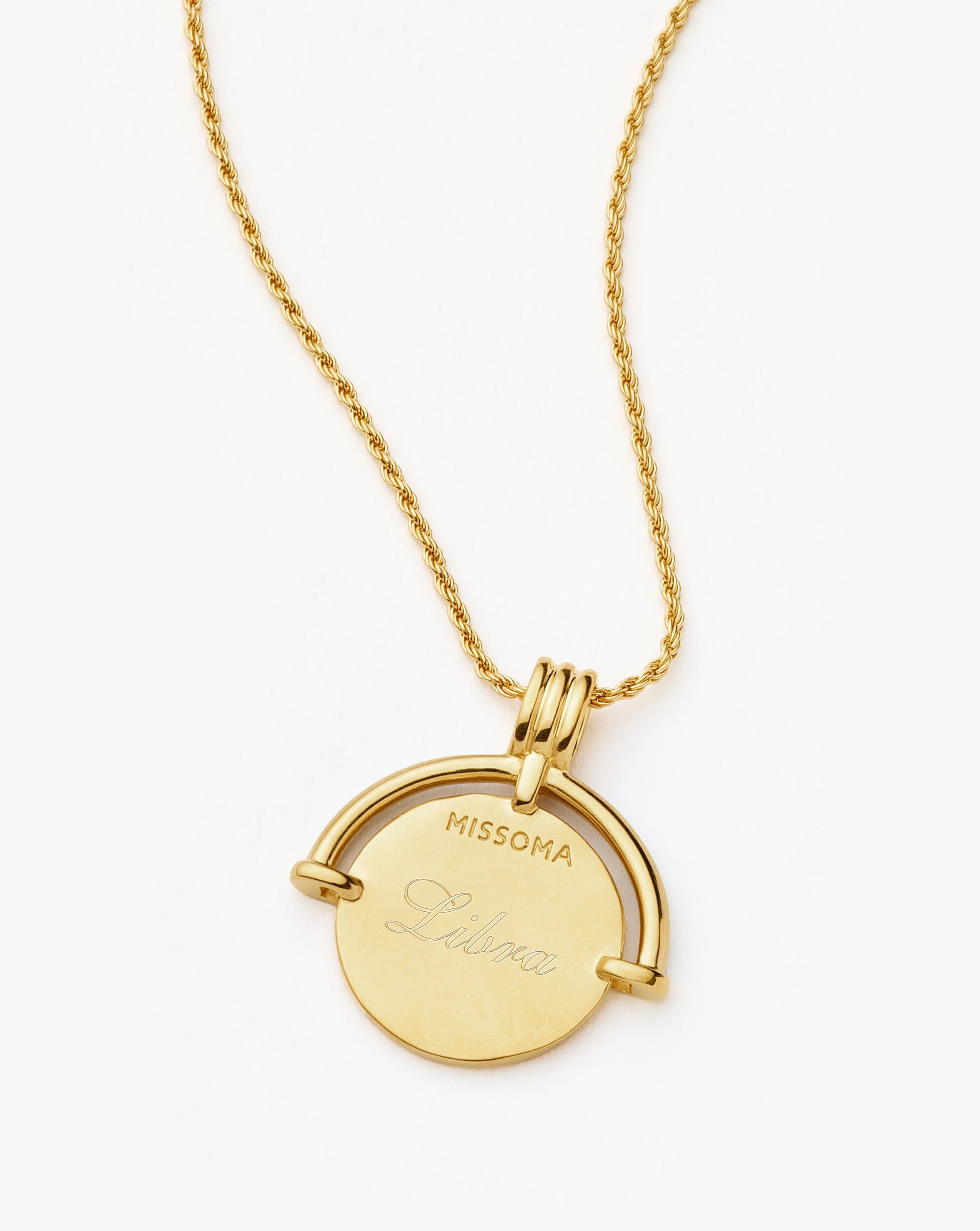 Lucy Williams Fortuna Arc Coin Necklace