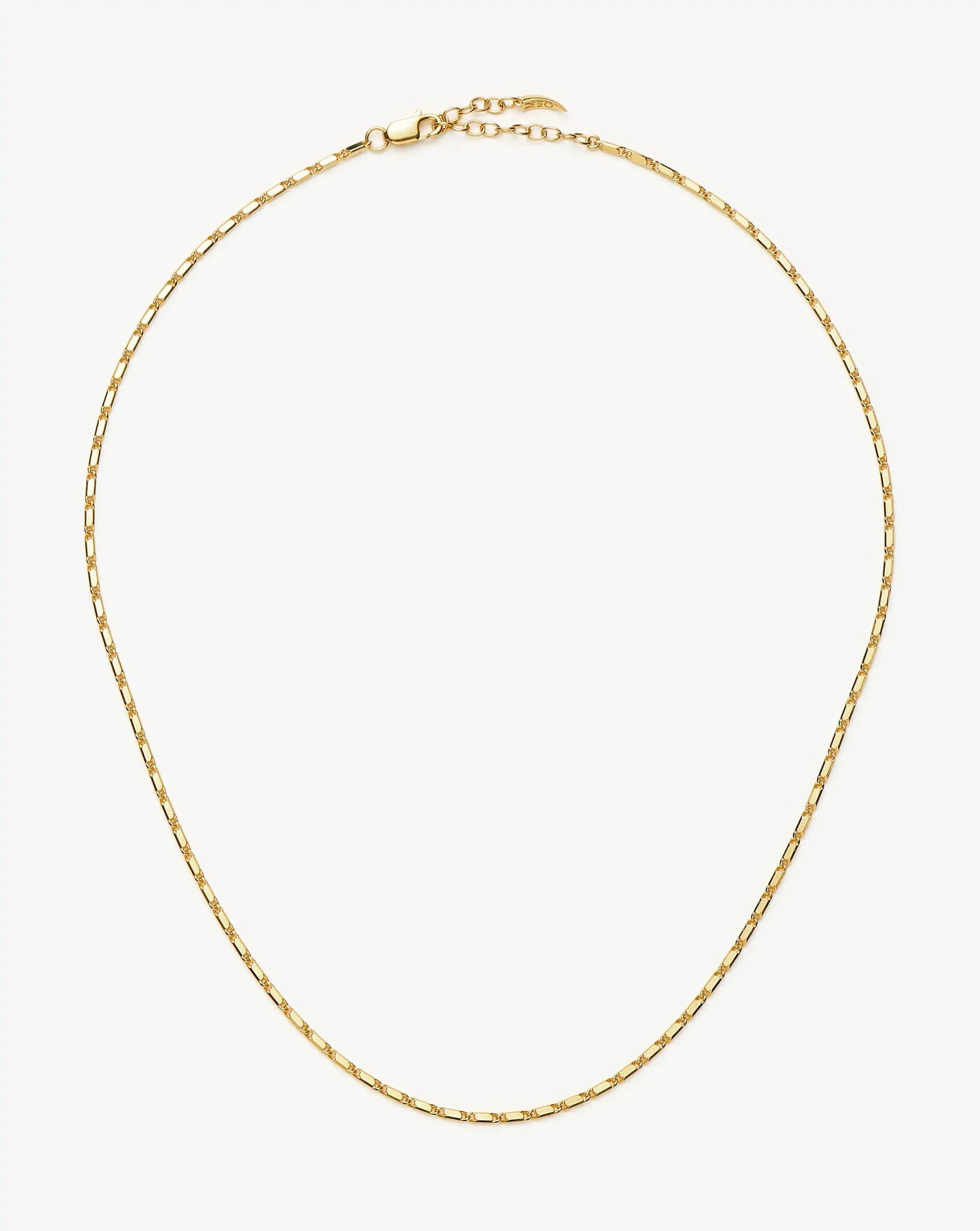 Lucy Williams Horizon Link Chain Necklace | 18k Gold Vermeil