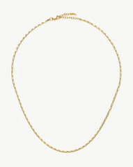 Lucy Williams Horizon Link Chain Necklace | 18k Gold Vermeil