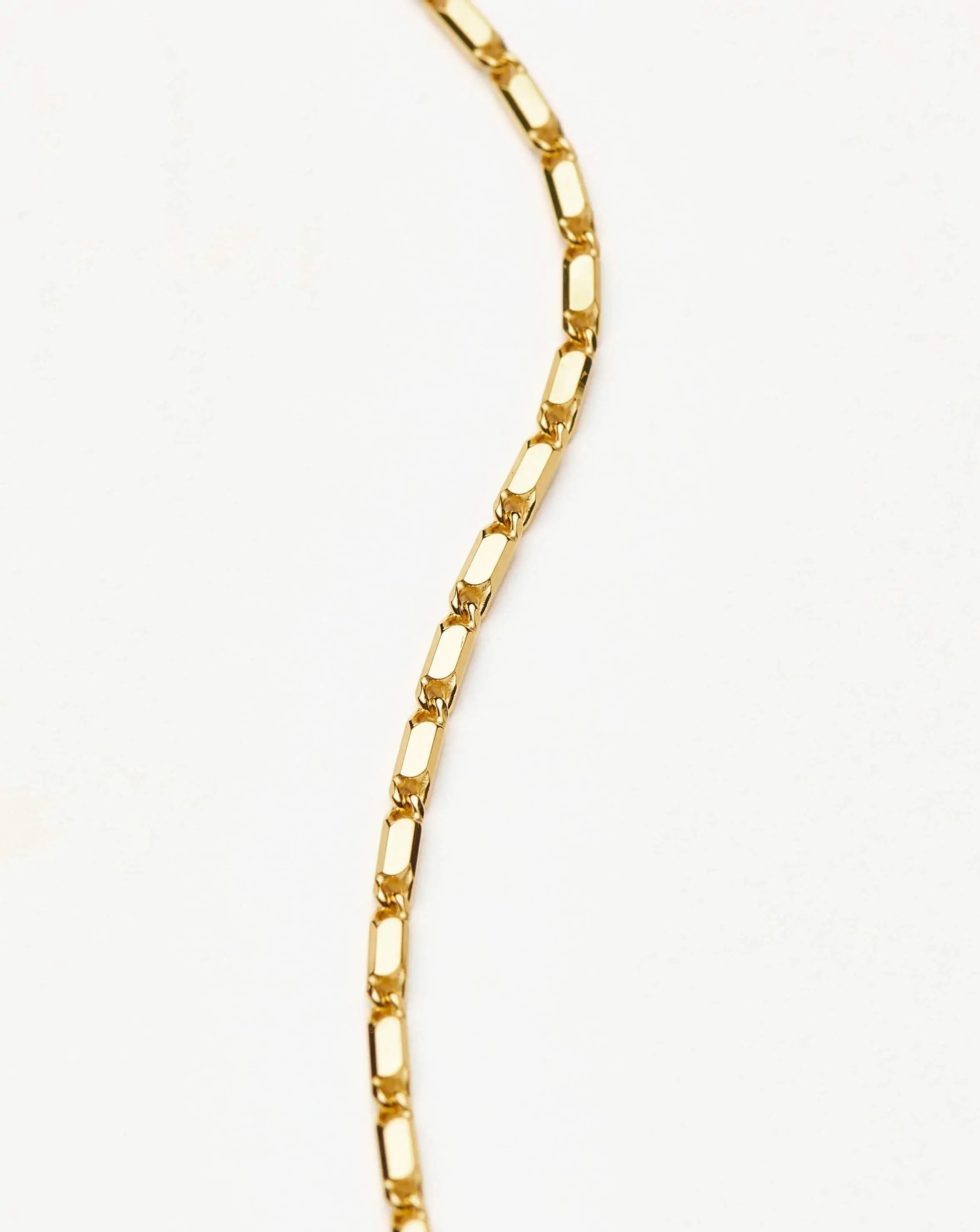 Lucy Williams Horizon Link Chain Necklace | 18k Gold Vermeil
