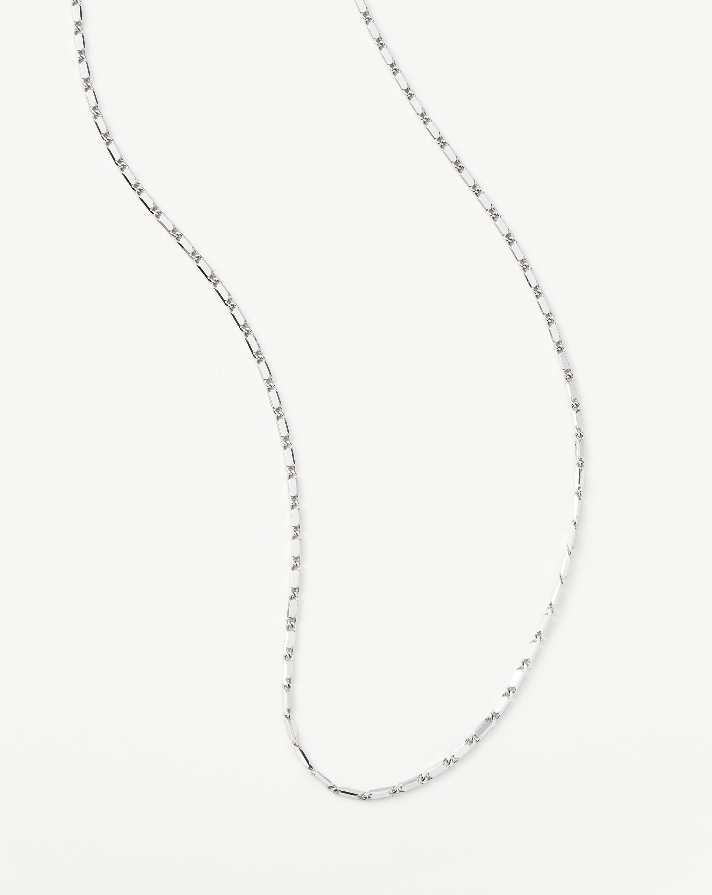 Lucy Williams Horizon Link Chain Necklace | Sterling Silver