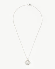 Lucy Williams Long Engravable Roman Arc Coin Necklace