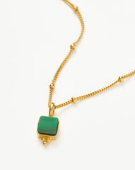 Lucy Williams Malachite Choker | 18k Gold Vermeil/Malachite