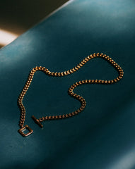 Lucy Williams T-Bar Chain Necklace | 18k Gold Plated