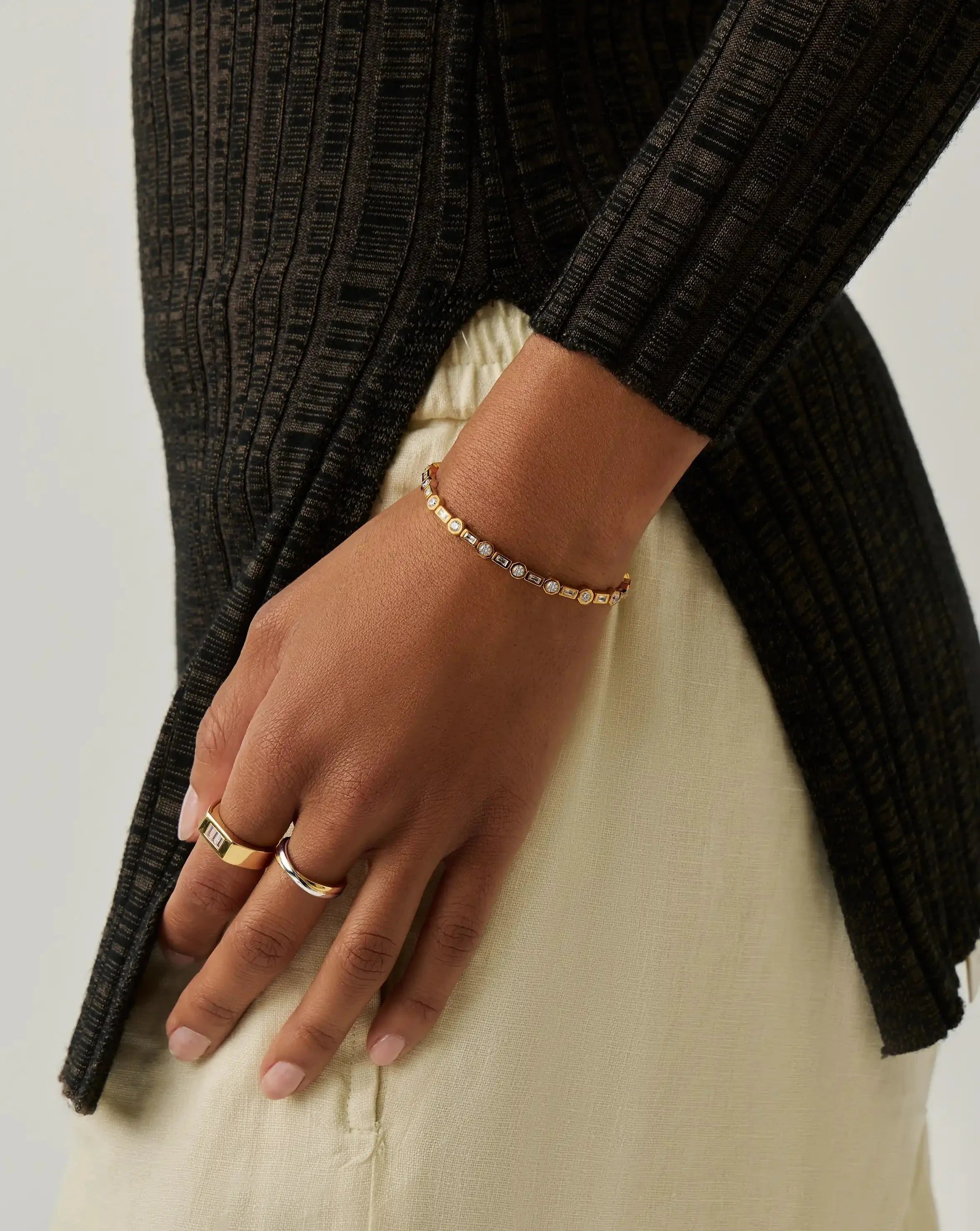 Lucy Williams Tennis Bracelet | 18k Gold Vermeil