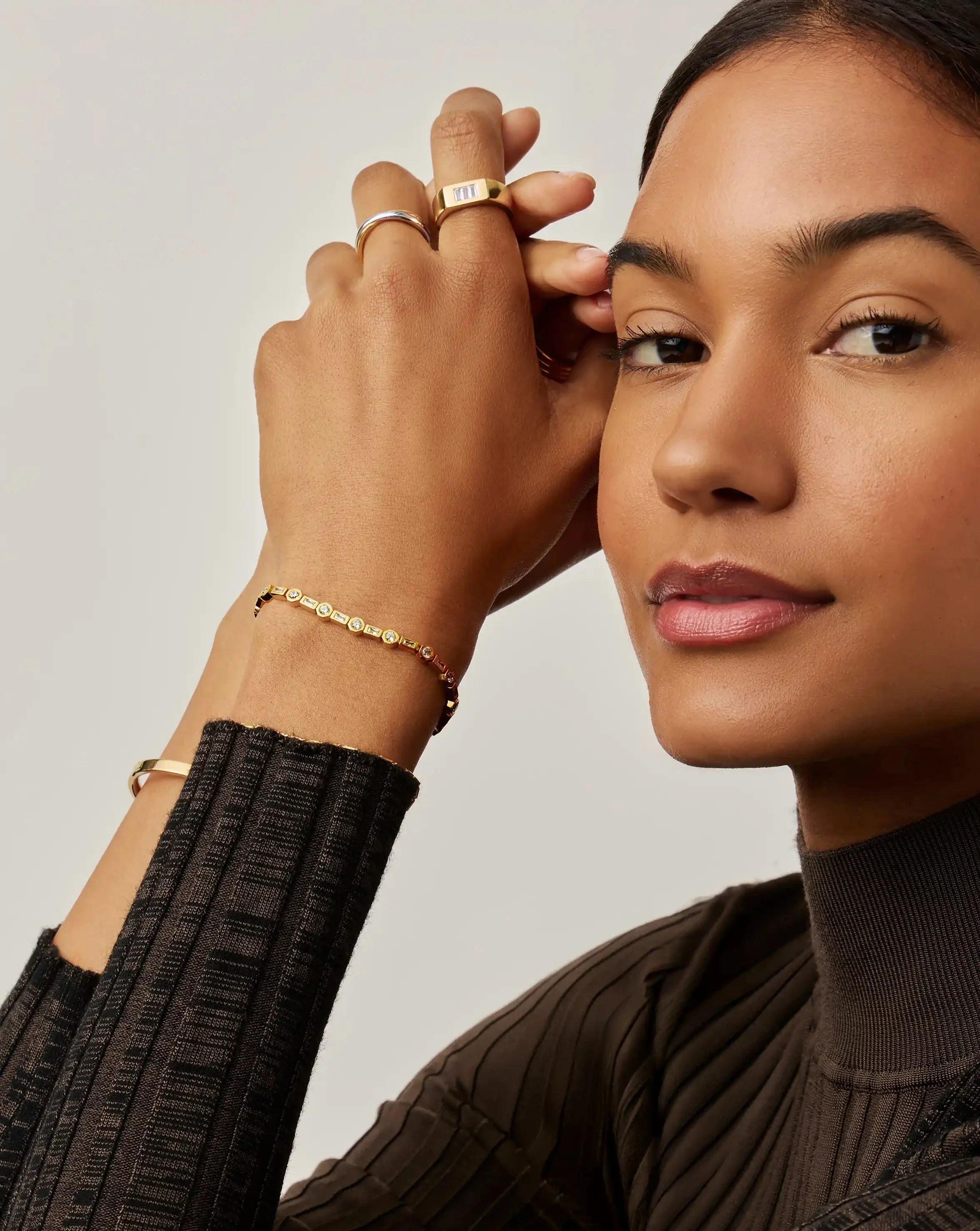 Lucy Williams Tennis Bracelet | 18k Gold Vermeil