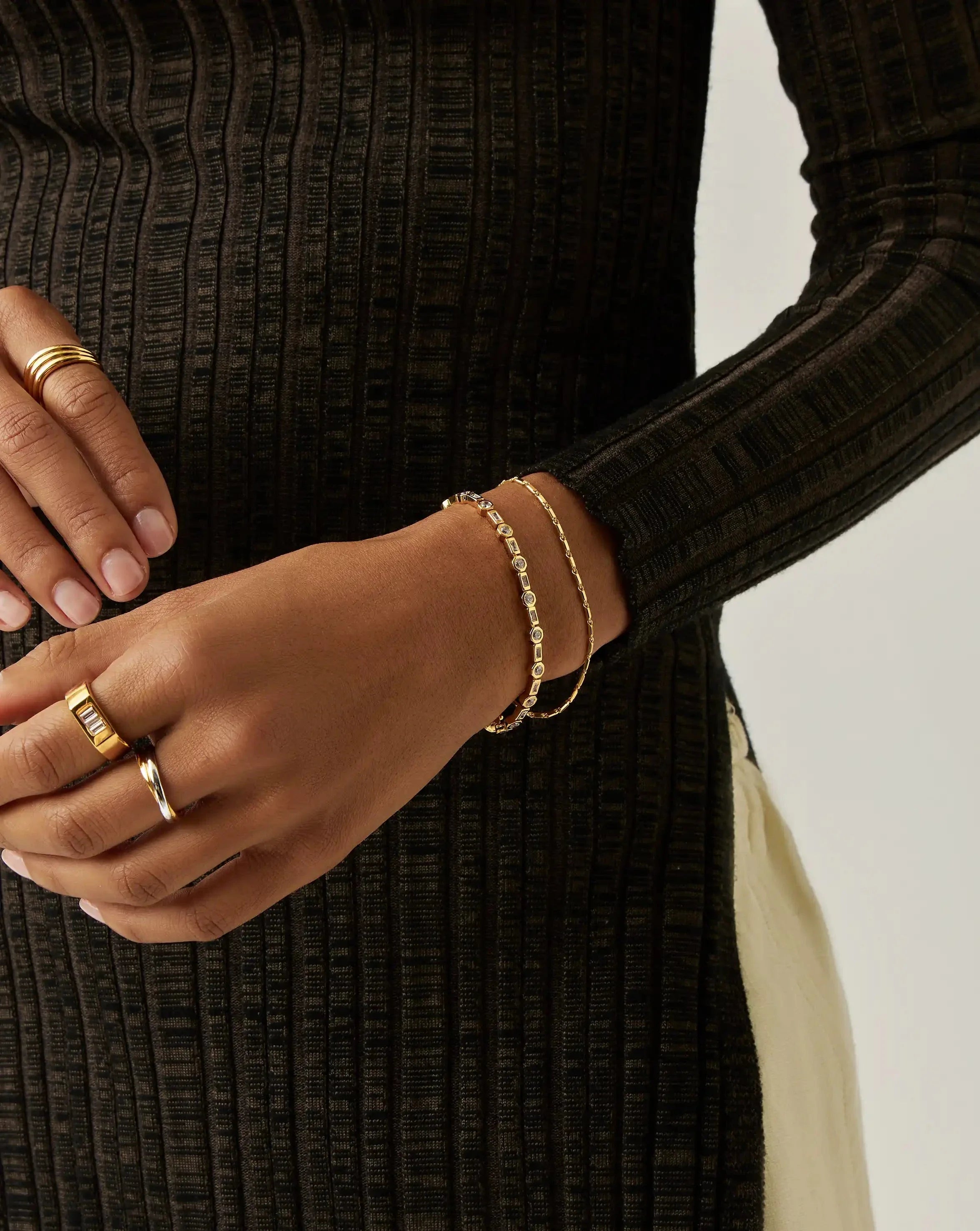 Lucy Williams Tennis Bracelet | 18k Gold Vermeil