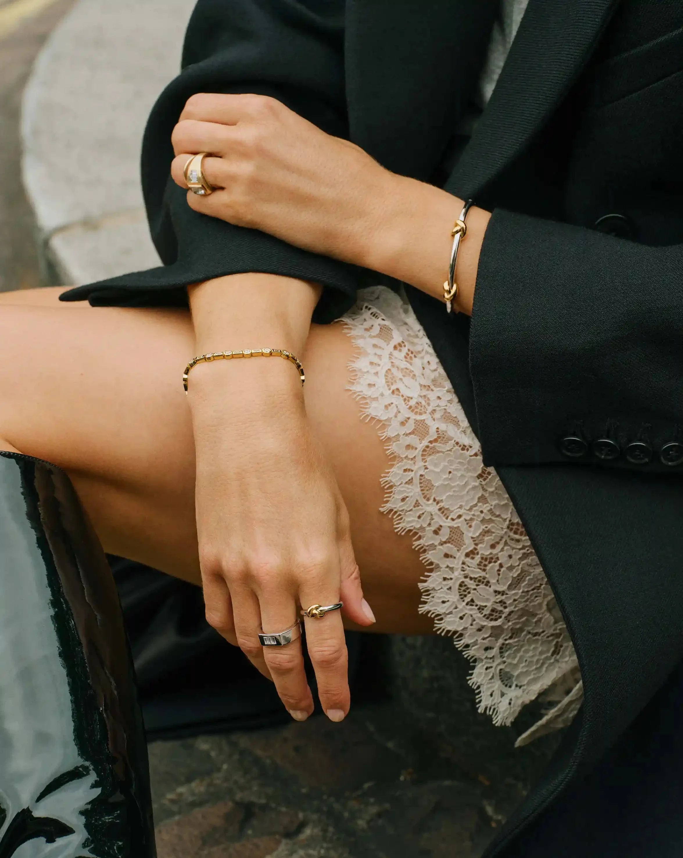 Lucy Williams Tennis Bracelet | 18k Gold Vermeil