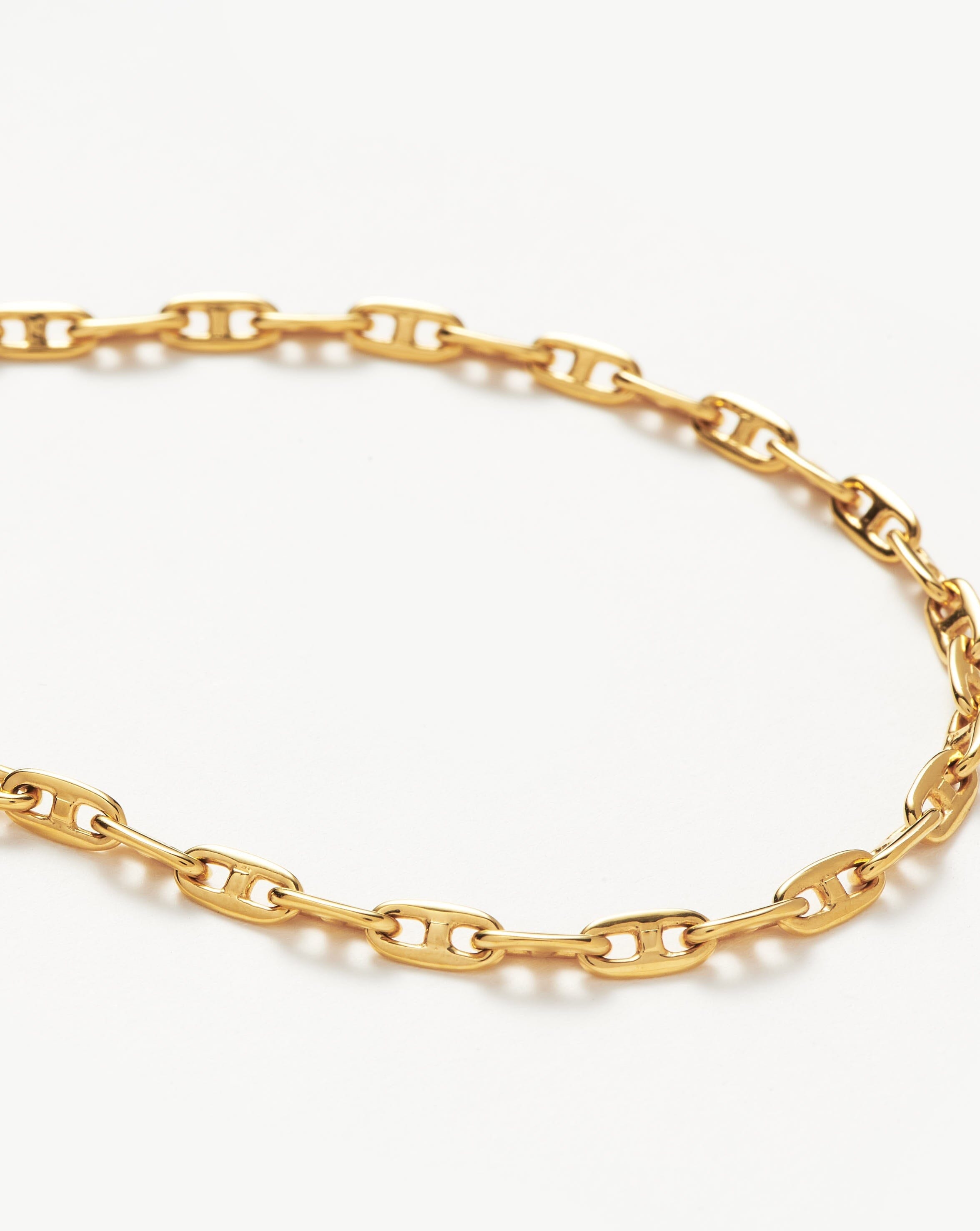Mariner Chain Necklace | 18k Gold Plated