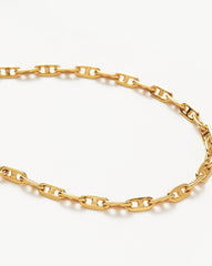 Mariner Chain Necklace | 18k Gold Plated