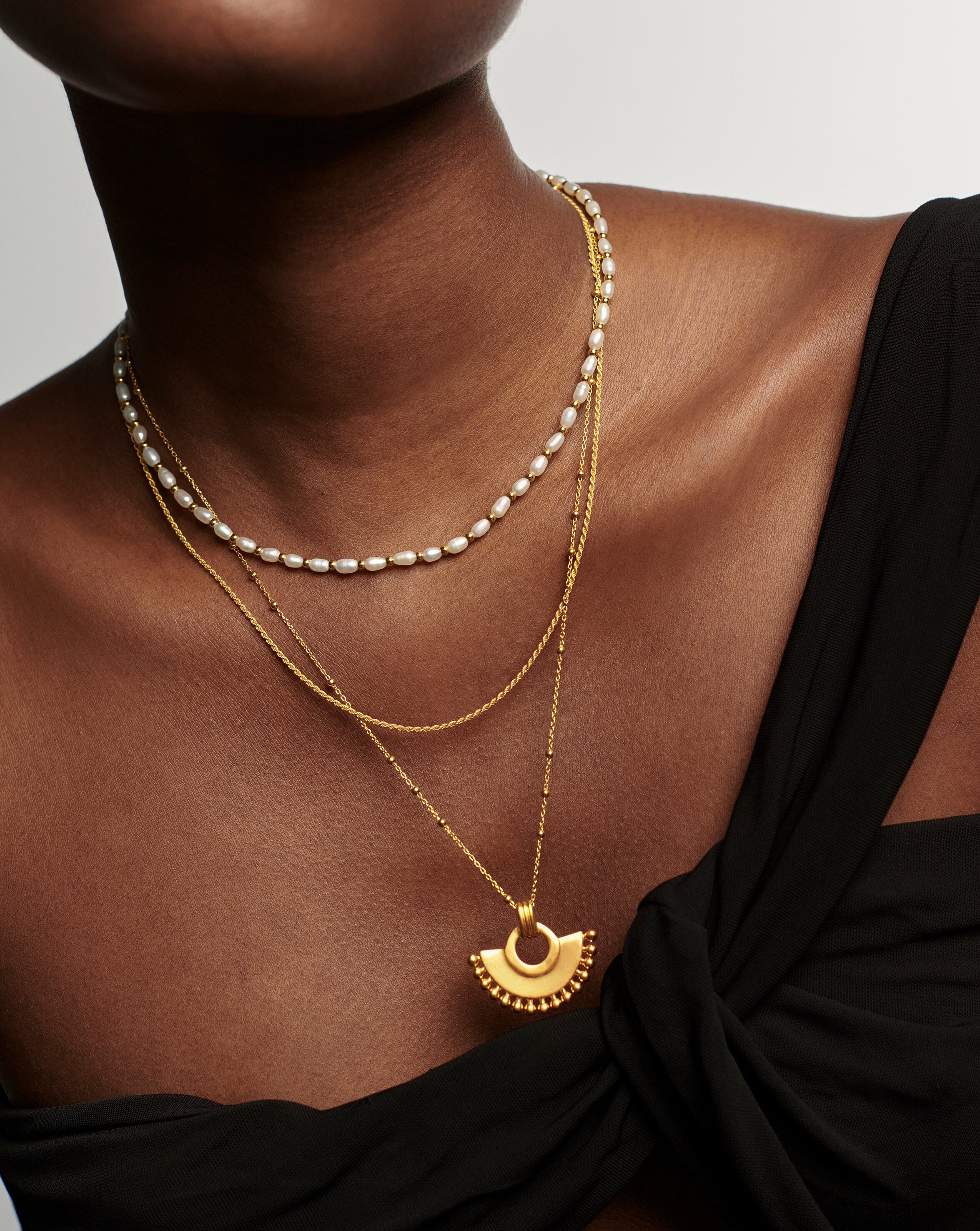 Medium Rope Chain Necklace | 18k Gold Vermeil