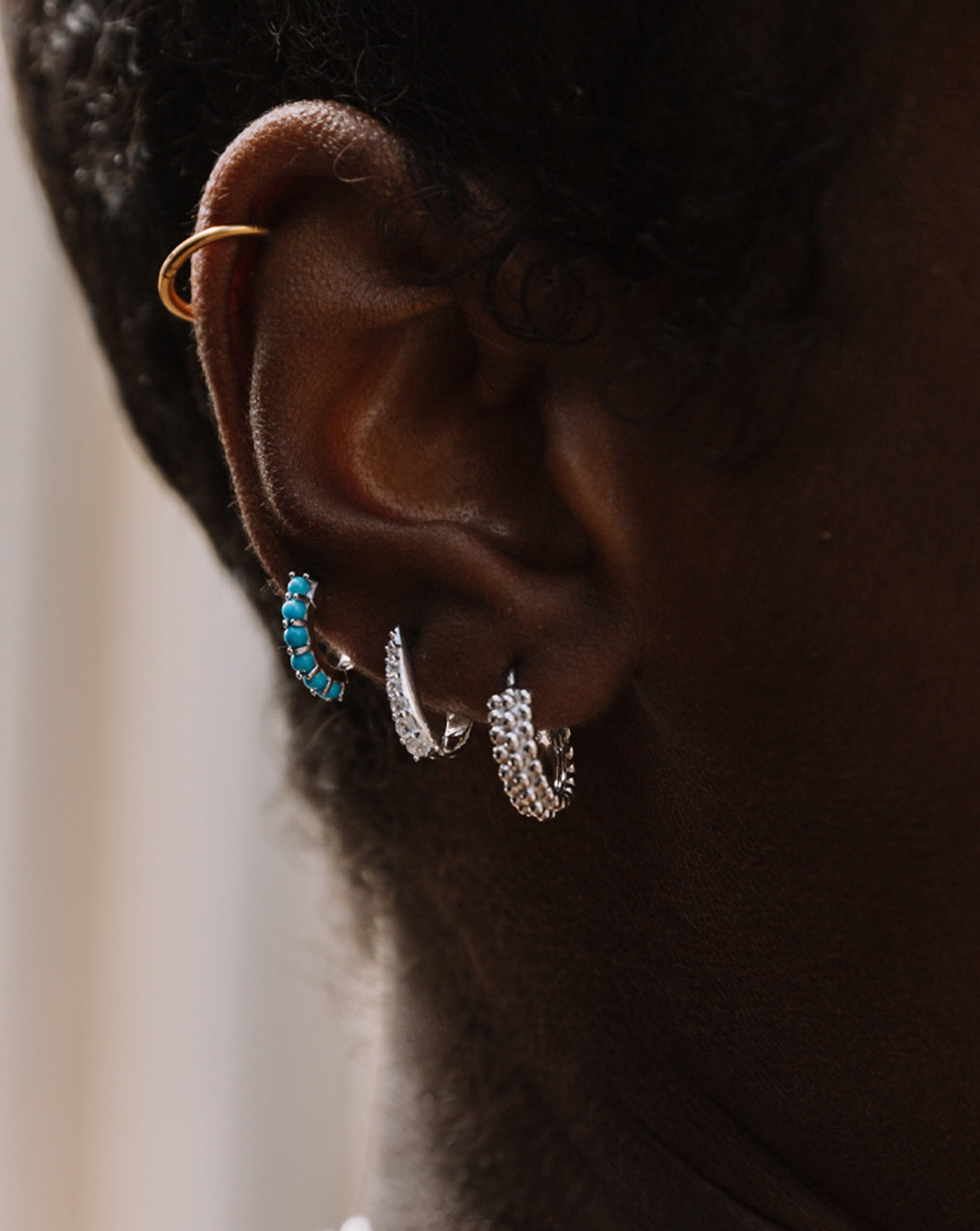 Mini Baya Hoop Earrings