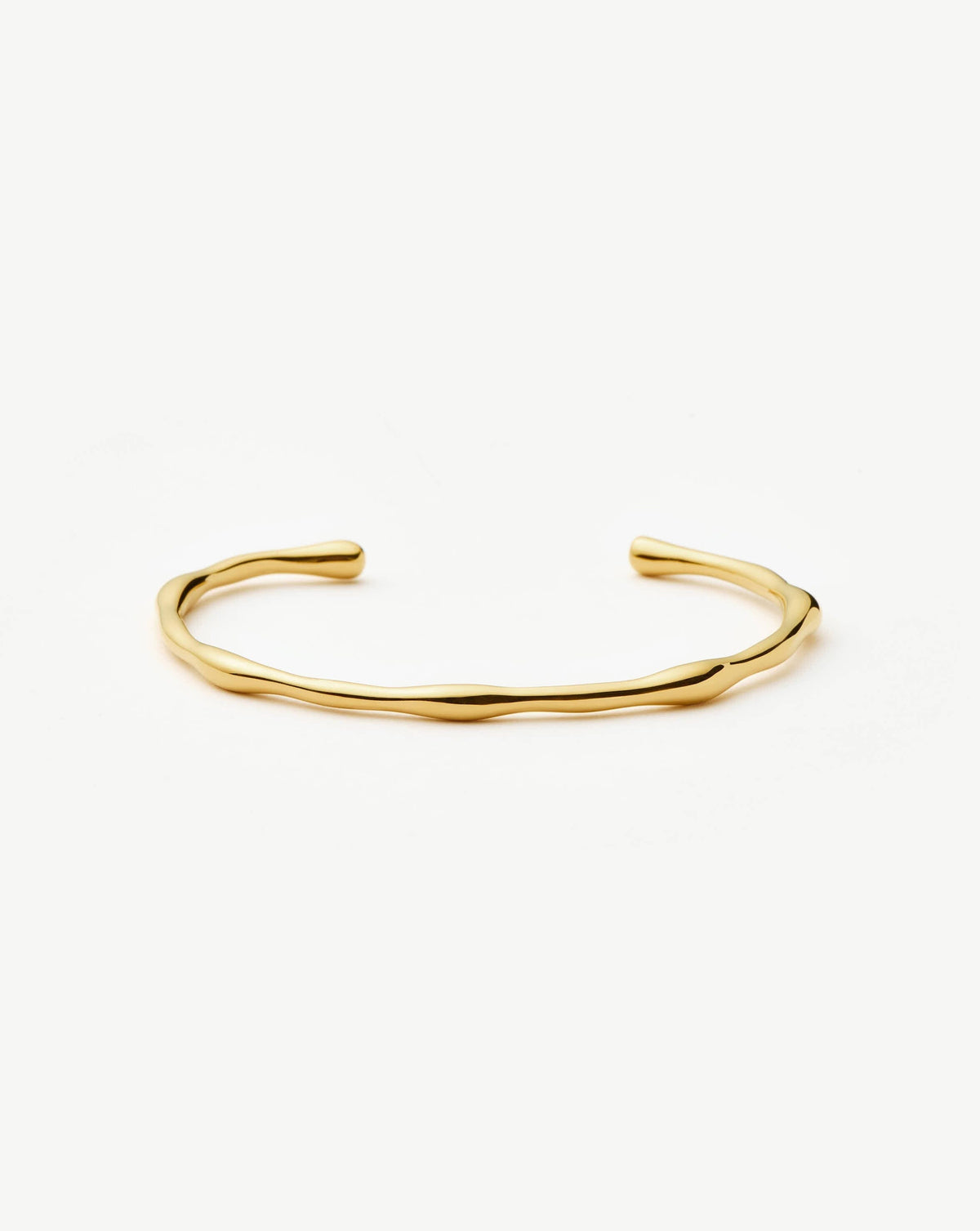 Molten Cuff Bracelet | 18k Gold Plated