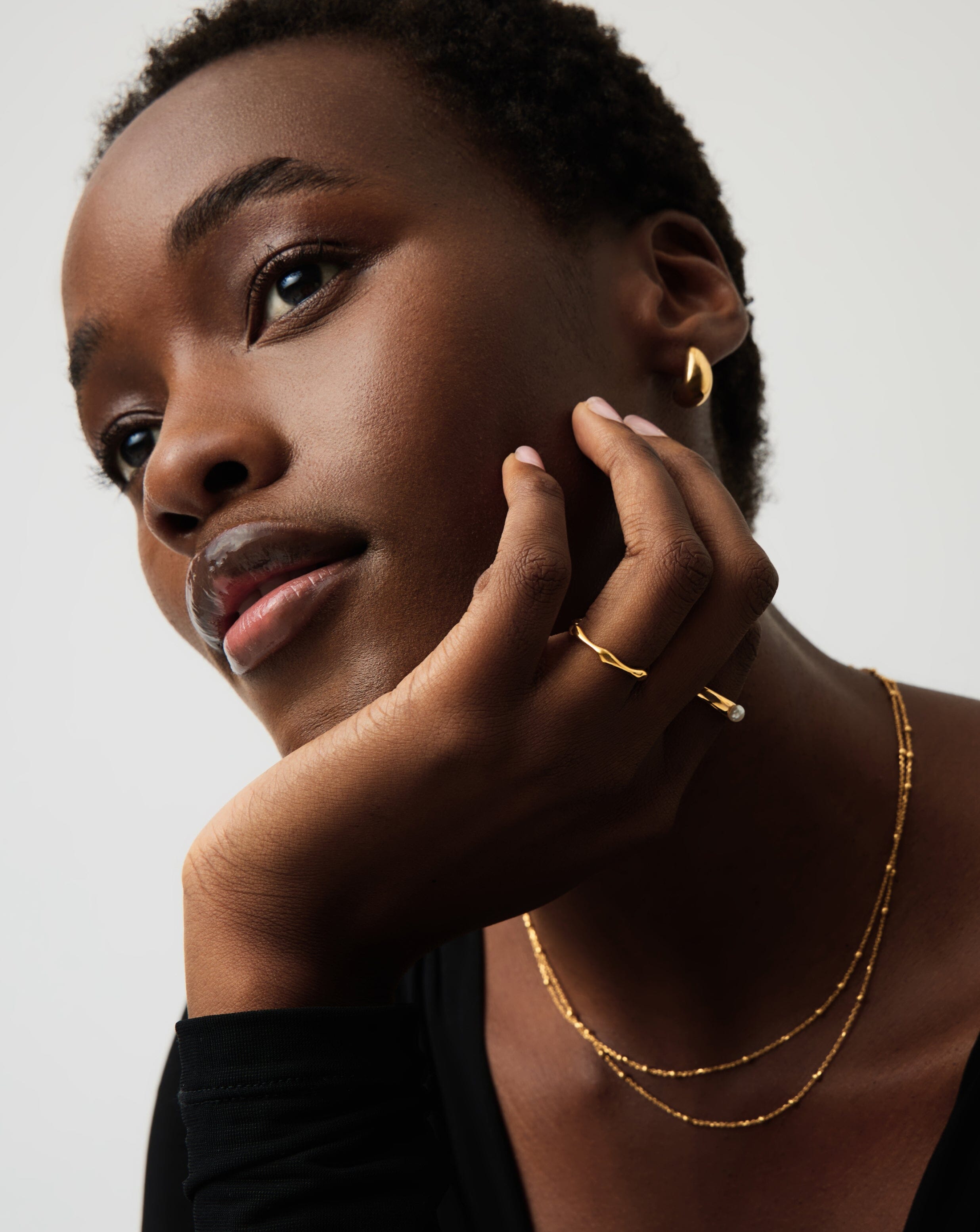 Molten Stacking Ring | 18k Gold Vermeil