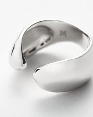 Savi Sculptural Open Stacking Ring | Sterling Silver
