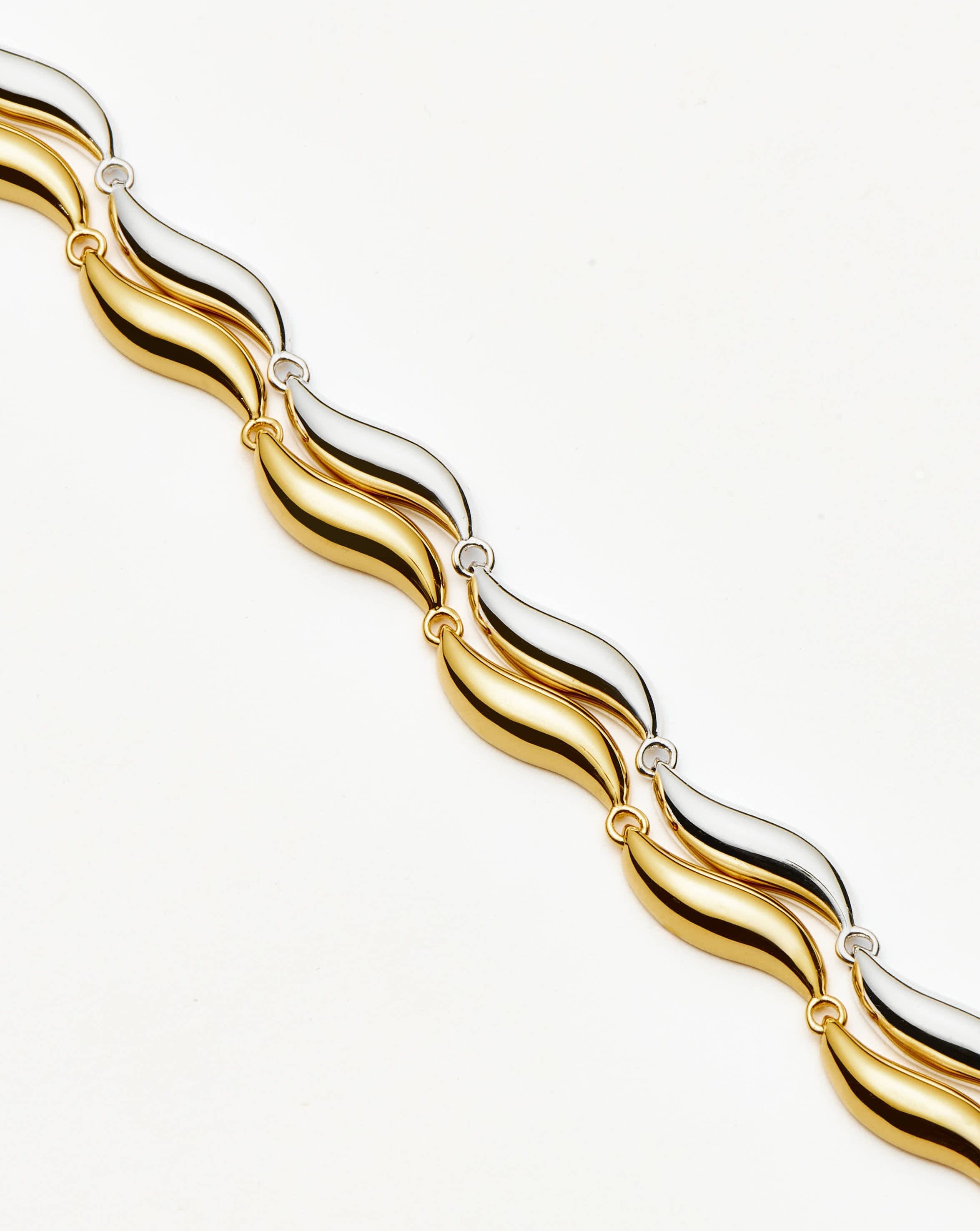 Savi Signature Link Chain Necklace | 18k Gold Plated