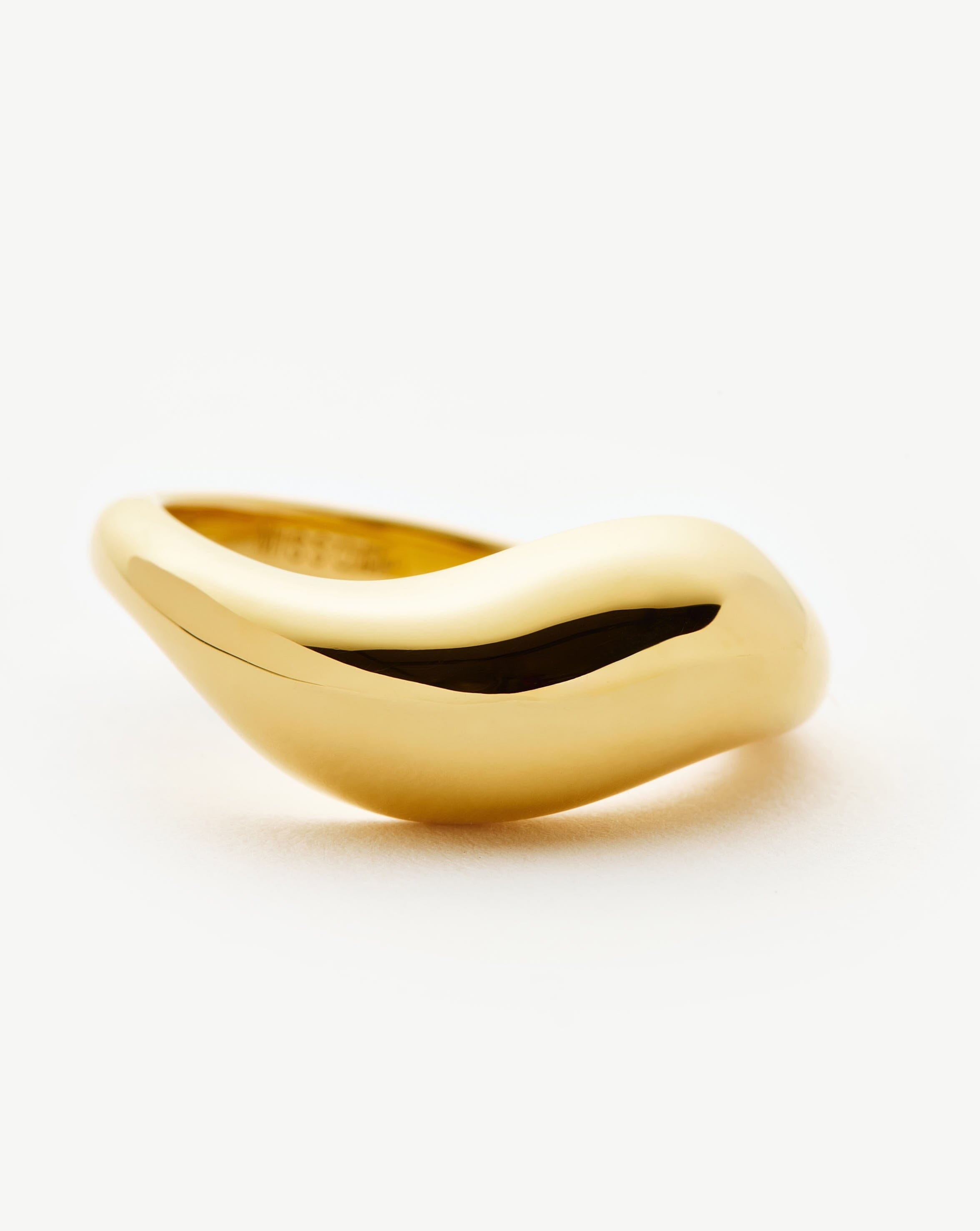 Savi Signature Stacking Ring | 18k Gold Vermeil