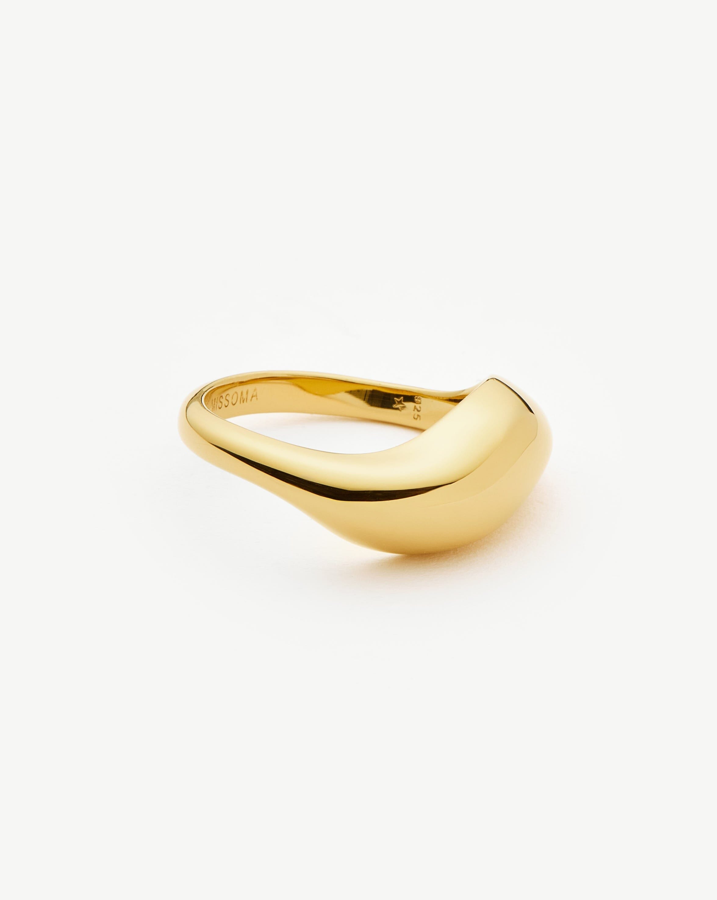 Savi Signature Stacking Ring | 18k Gold Vermeil