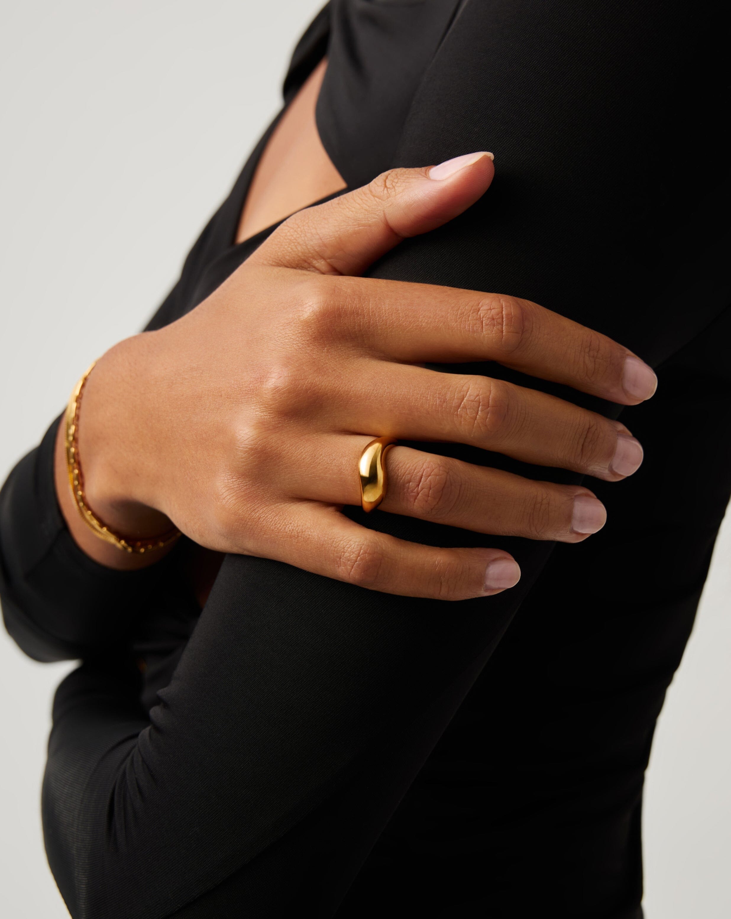 Savi Signature Stacking Ring | 18k Gold Vermeil