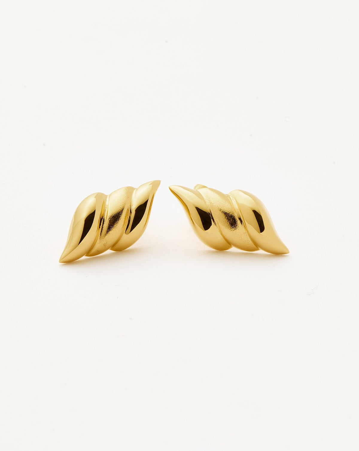 Savi Signature Stud Earrings | 18k Gold Plated