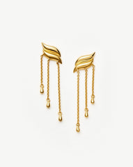 Savi Waterfall Drop Earrings | 18k Gold Vermeil