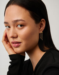 Savi Waterfall Drop Earrings | 18k Gold Vermeil