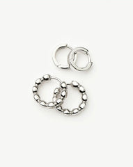 Tennis & Chubby Hoop Earring Set | Sterling Silver