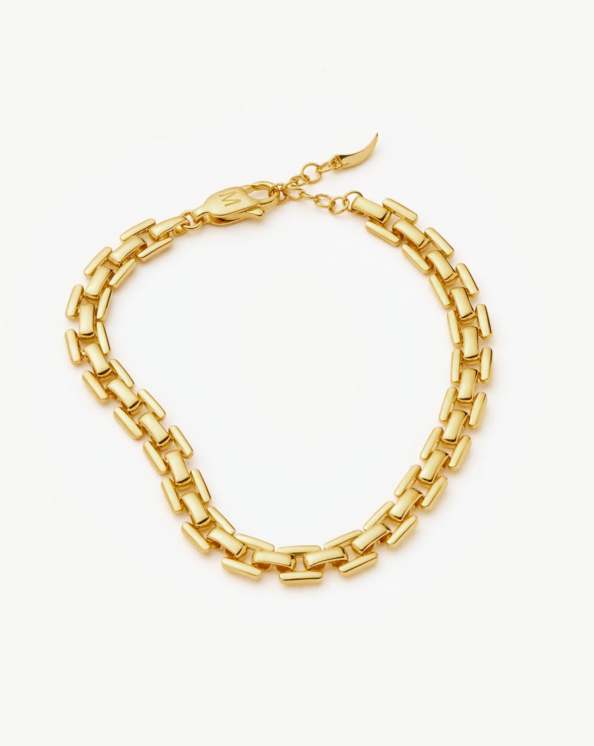 Timepiece Link Chain Bracelet | 18k Gold Plated