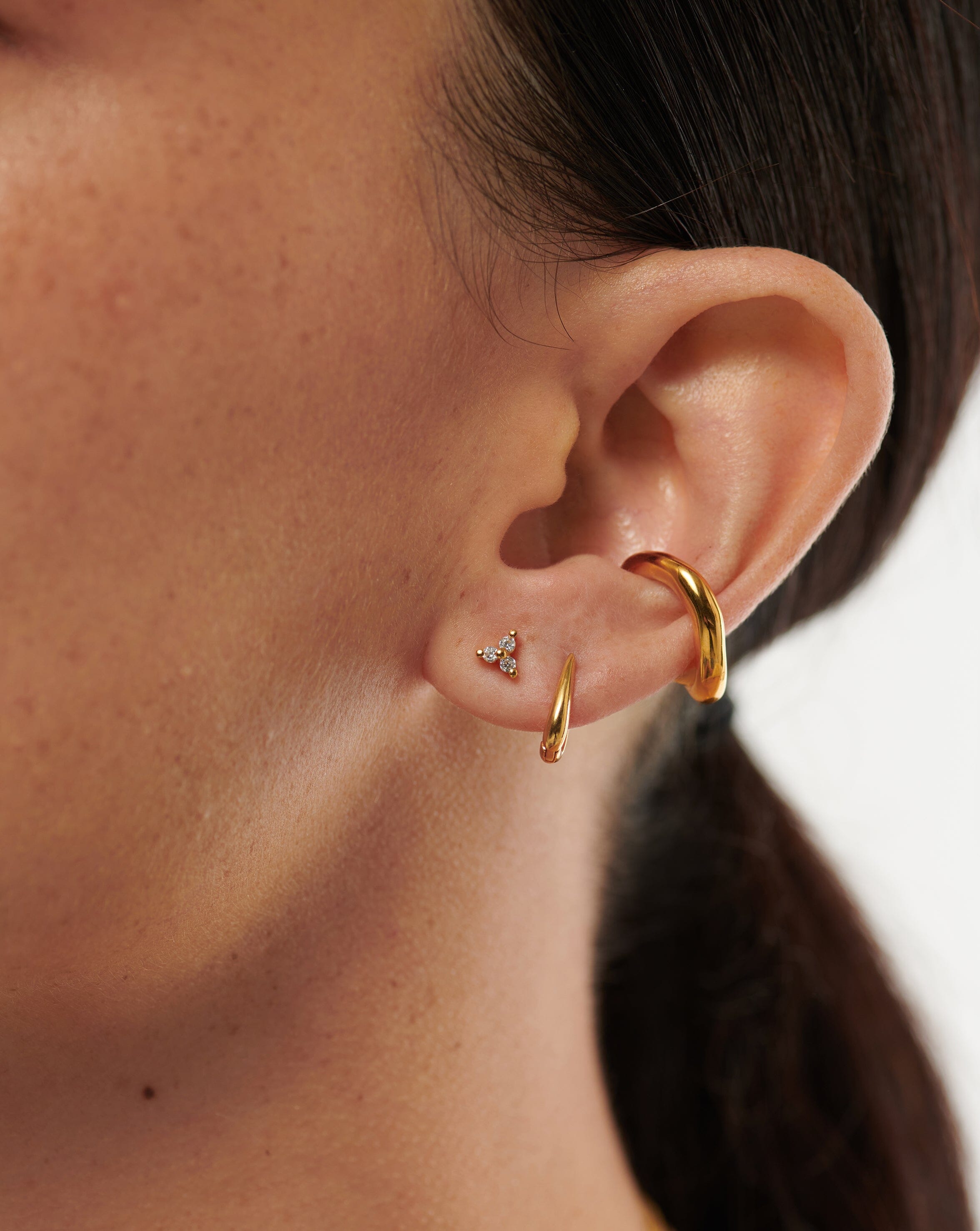 Trinal Stud Earrings
