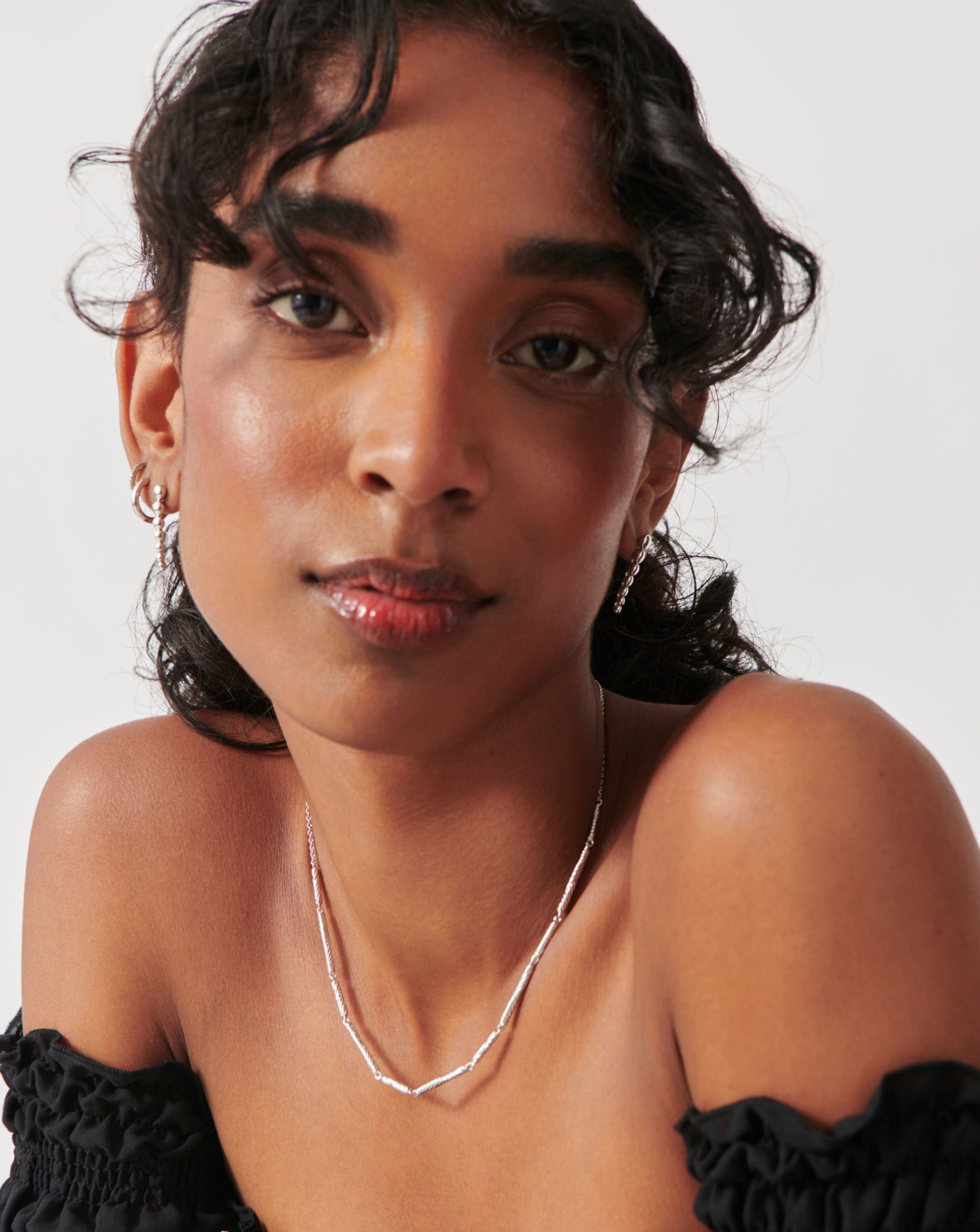 Wavy Ridge Chain Choker