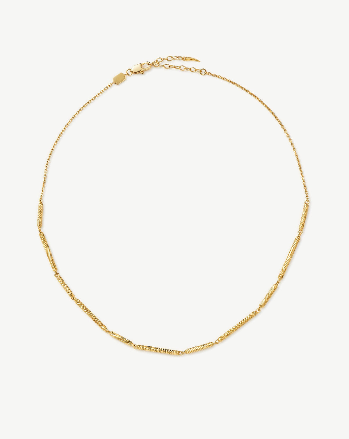 Wavy Ridge Chain Choker